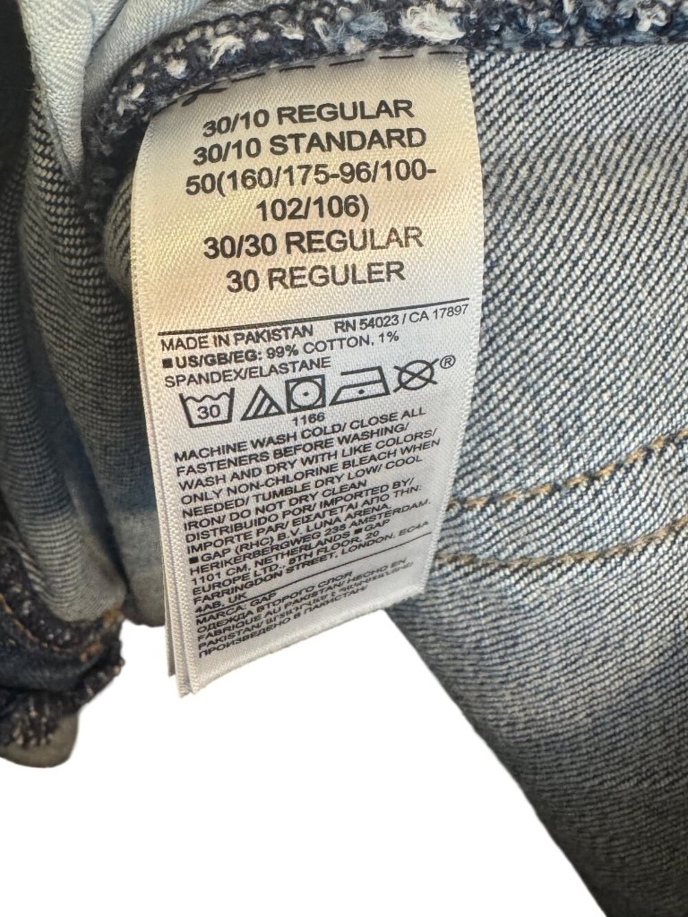 Gap High Rise Wide Leg Jeans 30/10R Dark Wash Denim Womens Casual Stylish Pants - Picture 4 of 7